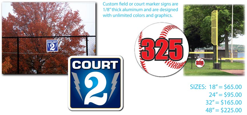 Baseball & Tennis Markers