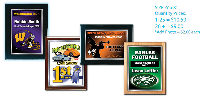 Economy Plaques