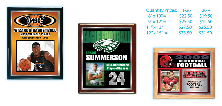 Personalized Plaques