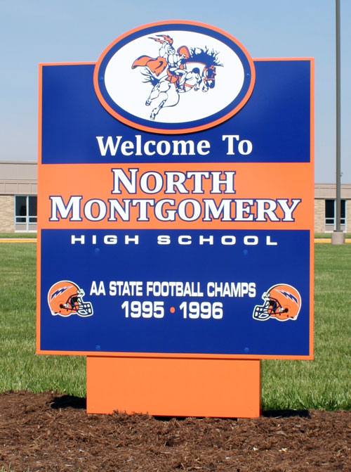 North Montgomery Exterior sign