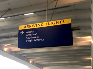 Indianapolis International Airport Sign