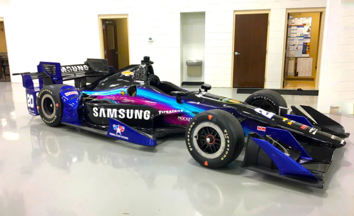 Samsung Livery Race Car wrap