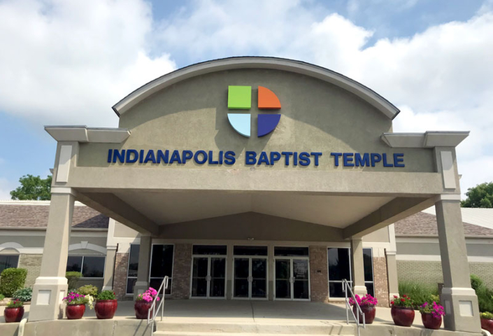 Indianapolis Baptist Temple Exterior Sign