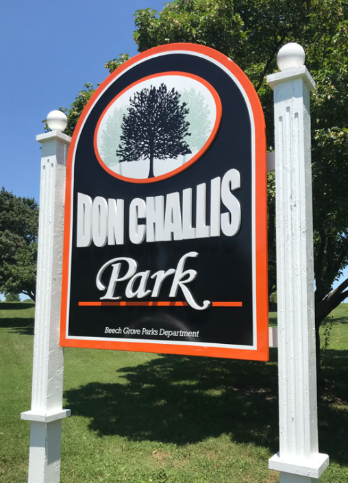 Don Challis Park Exterior Sign