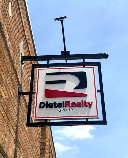 Dietel Realty Group Exterior Sign