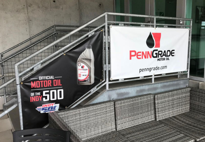 Penn Grade Motor Oil Banner