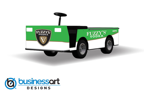 Fuzzy's Vodka Green Pit Cart