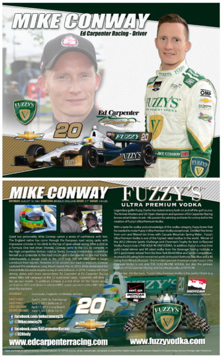 Mike Conway Hero Card
