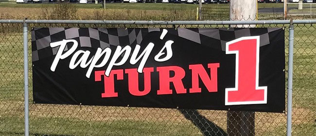 Pappy's Turn 1 Banner